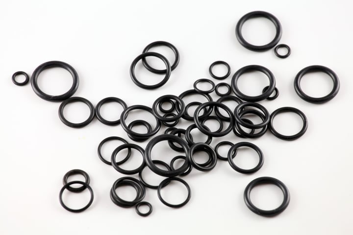 Contact angle on a o-ring