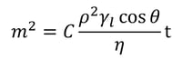 Washburn equation