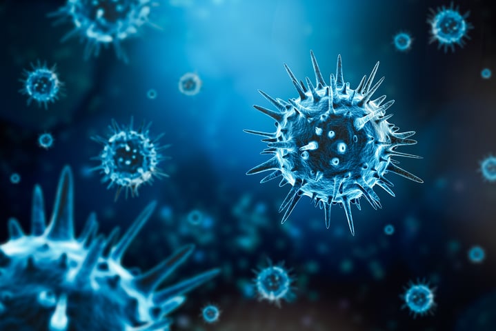QCM-D publications in virus-related research
