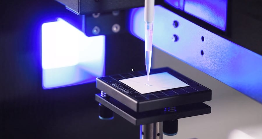 Automated surface free energy measurement