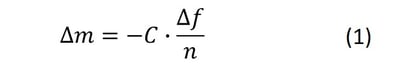 The Sauerbrey equation-1