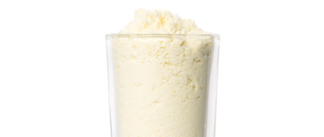 rehydration of dairy powder